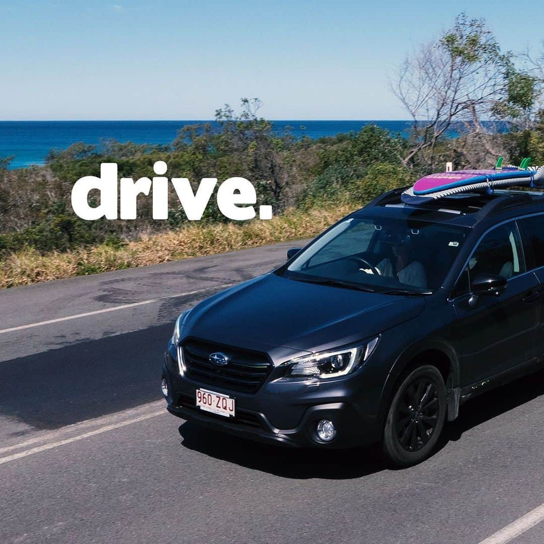 Subaru Australiaのインスタグラム：「DRIVE. SWIM. RELAX. REPEAT.   @mrcourtneyatkinson & @awolfamily summer routine is unbeatable.   #OneLittleMoment #SubaruOutback #HelloSummer」