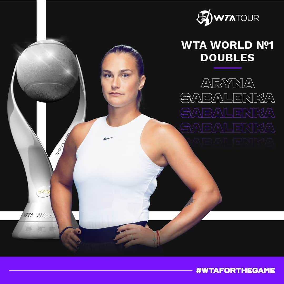 WTA（女子テニス協会）のインスタグラム