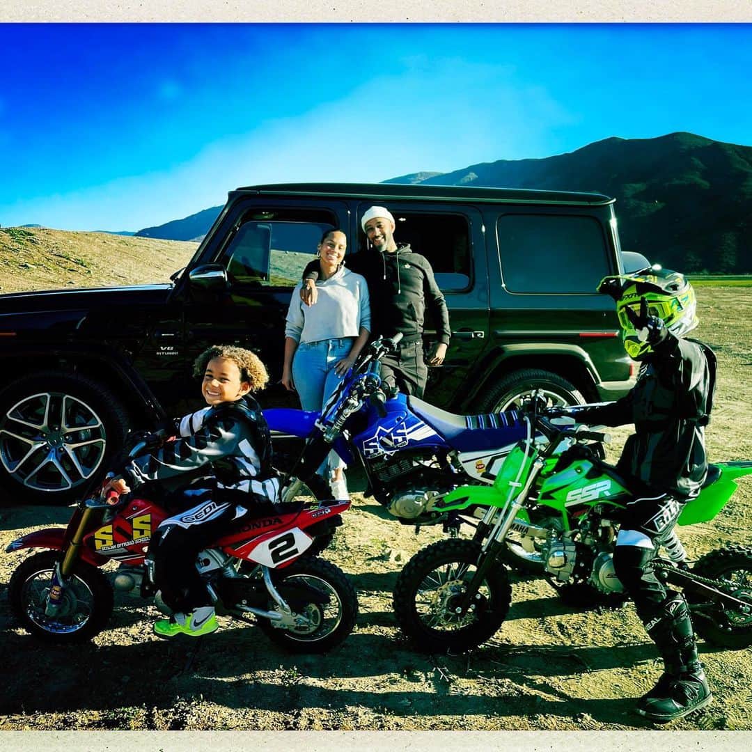 スウィズ・ビーツのインスタグラム：「Off-road Sunday 🙌🏽🙌🏽🙌🏽🙌🏽🙌🏽 Lil Ruff Ryders 😂😂😂😂😂😂😂」