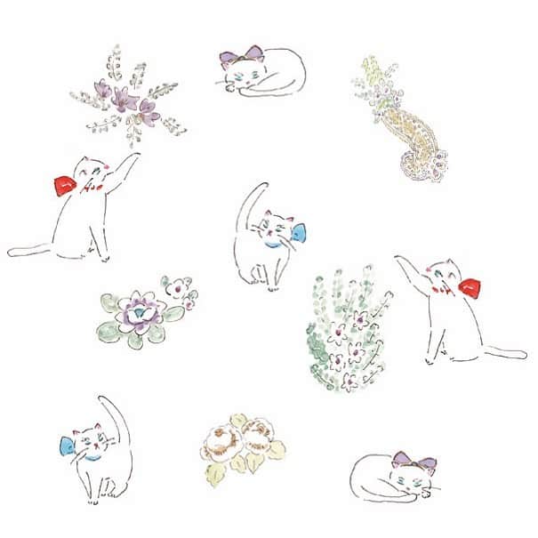 ハルペイさんのインスタグラム写真 - (ハルペイInstagram)「🐈🐈🐈🐈🐈🐈 222 今日は猫の日だよ☀️ 🐈🐈🐈🐈🐈 . #猫の日 #222 #catday  #猫#ねこ#ネコ　　  #harupei#ハルペイ#doodle#draw#drawing#illustrator#illustration#japan#絵#雑貨#湘南#イラスト#イラストレーター#ゆるい#茅ヶ崎」2月22日 16時43分 - harupeipei
