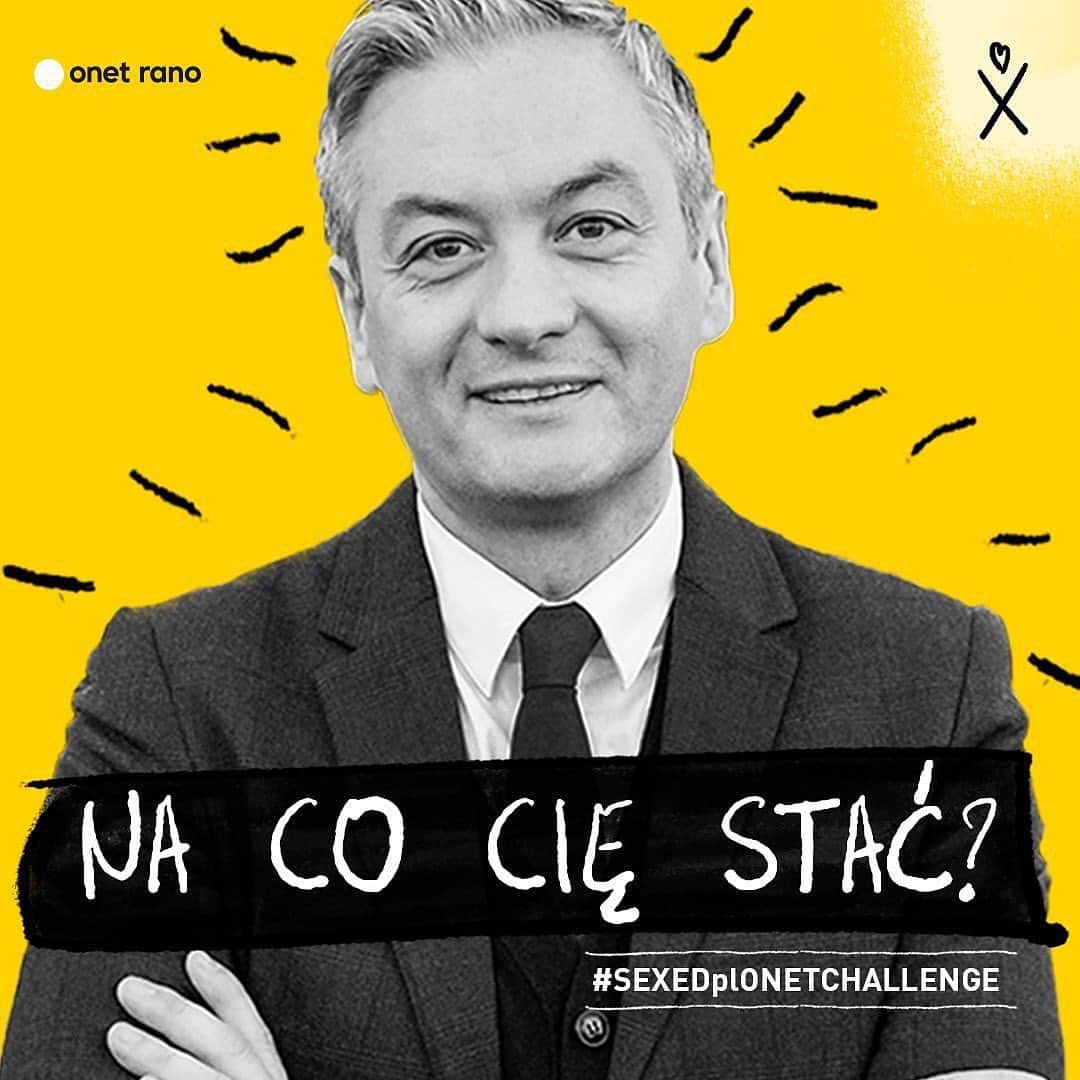 アニヤ・ルービックのインスタグラム：「Chcesz zobaczyć jak @robertbiedron będzie wyglądać w barwach @sexedpl ?   SEXEDpl x ONET CHALLENGE 👉 LINK W BIO!!!!  Razem z @onetrano ruszyliśmy z akcją „NA CO CIĘ STAĆ?” Naszym celem będzie zebranie środków na codzienne funkcjonowanie Fundacji SEXEDpl.  Do pierwszego wyzwania zaprosiliśmy @robertbiedron - polityka, działacza i przyjaciela SEXEDpl, który wspiera nas od samego początku istnienia fundacji. Zgodził się przefarbować dla nas włosy na czerwono, czyli barwy SEXEDpl, jeżeli zbierzemy 10 000 pln dla Fundacji.  Chcesz wesprzeć SEXEDpl? Dorzuć się do zbiórki! Link w bio.  Wszystko dla dobra edukacji seksualnej!  Pamiętajcie, dzięki Waszej pomocy będziemy mogli działać i się rozwijać. A przede wszystkim będziemy w stanie robić to co kochamy najbardziej: - rozmawiać z wami - edukować was  - wspierać w trudnych sytuacjach. Organizować kolejne projekty  Jesteśmy tutaj dla Was ❤️  #SEXEDplONETCHALLENGE  #pokaznacociestac #idonatemychallege #edukacjaseksualna #sexedpl」