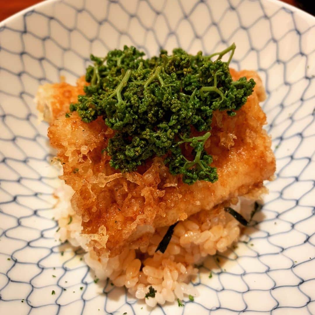 杉山勝彦のインスタグラム：「たきや　の天ぷら」