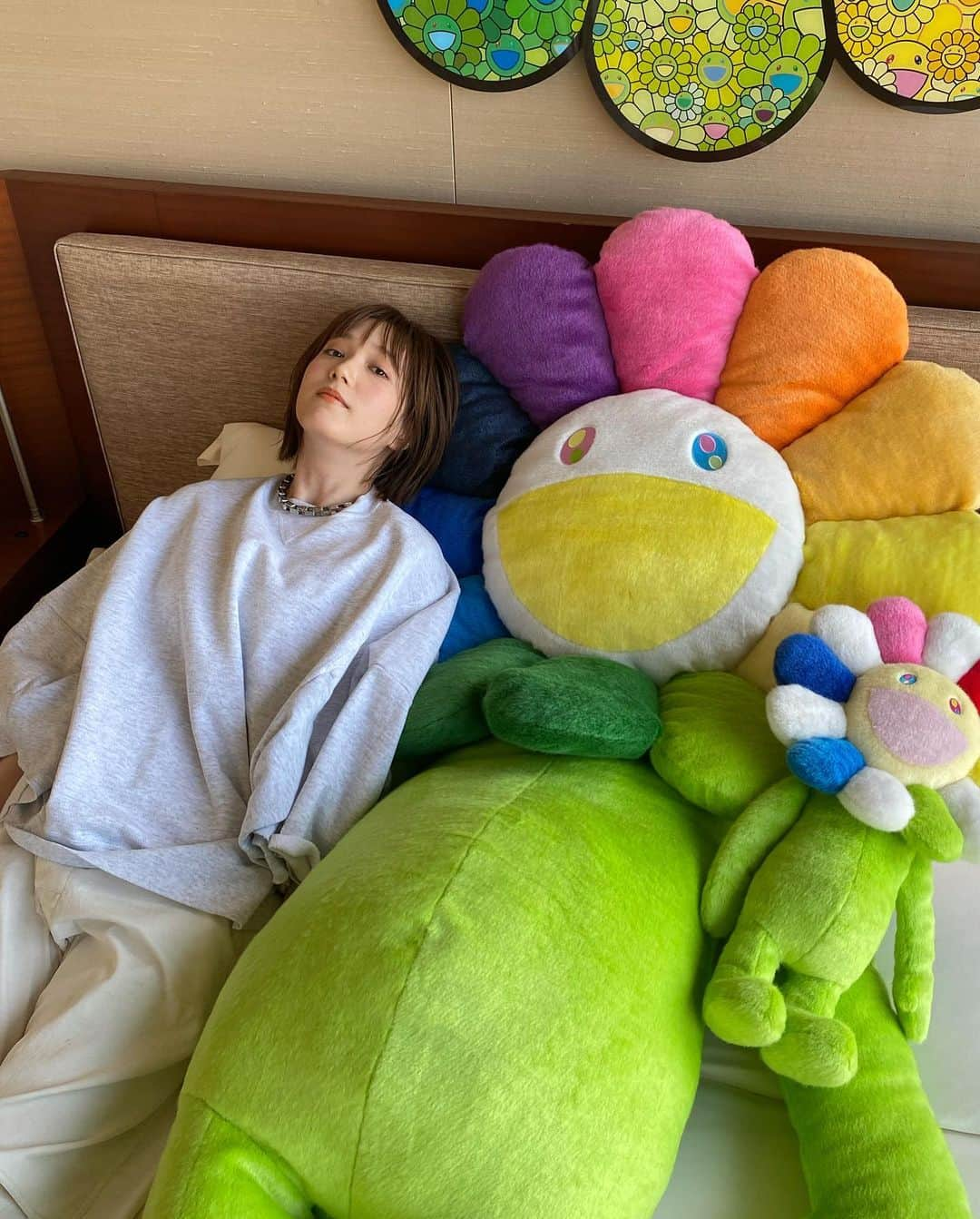 本田翼さんのインスタグラム写真 - (本田翼Instagram)「🏵💤😪 #家族写真」2月22日 16時57分 - tsubasa_0627official