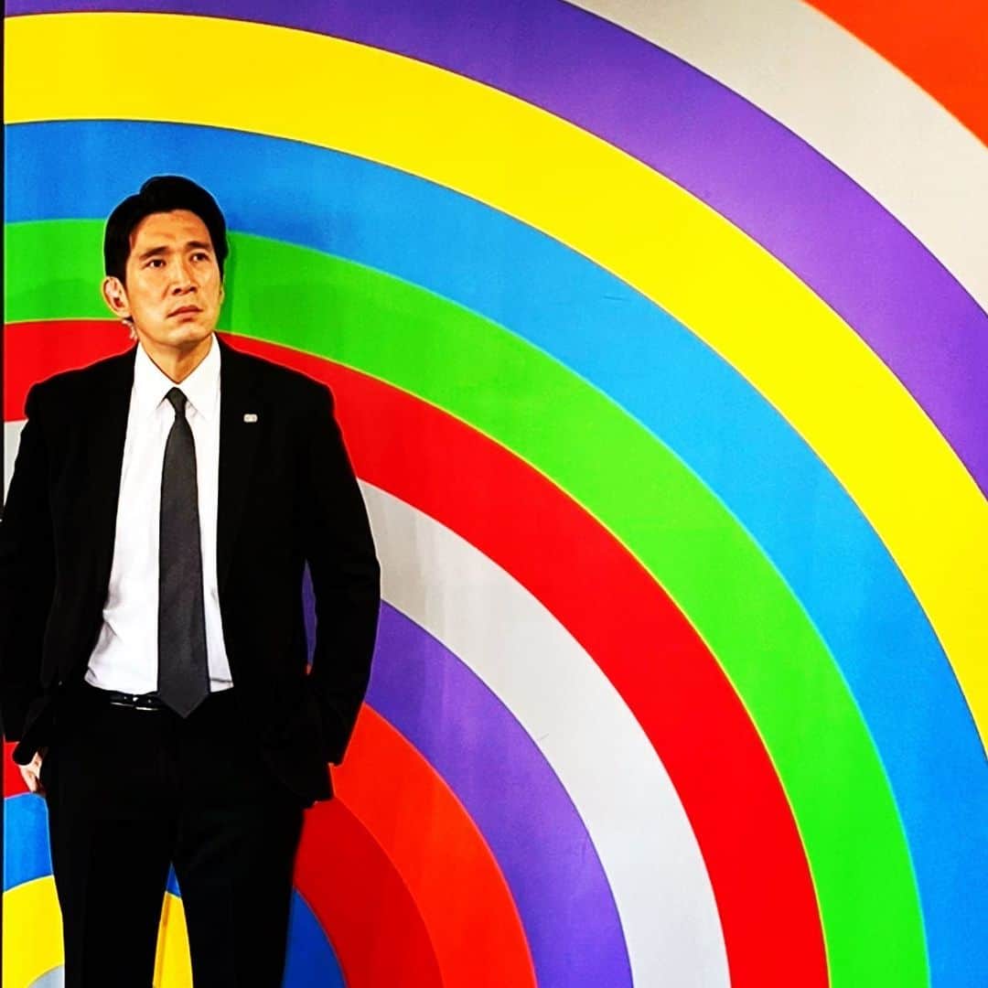 天野慶久のインスタグラム：「インスタ映えを狙う 金田一  #24ジャパン #テレビ朝日 #abematv」