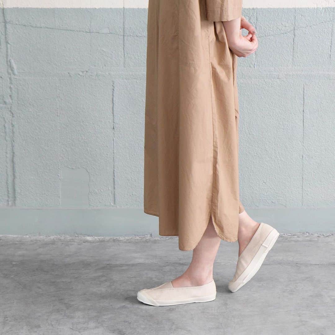 MOONSTARのインスタグラム：「LITE BALLET CL / BEIGE  #moonstarshoes  #finevulcanized  #liteballetcl  #madeinkurume」