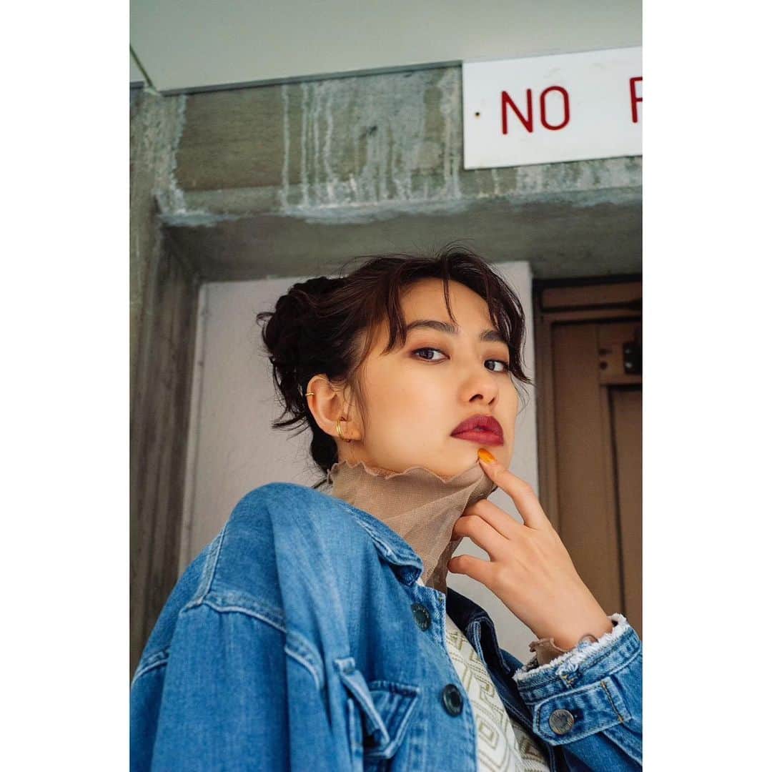 中田みのりのインスタグラム：「@cepo.bluemate 👖💕 #cepo #セポ #cepodenim #デニムスタイル #outfit」