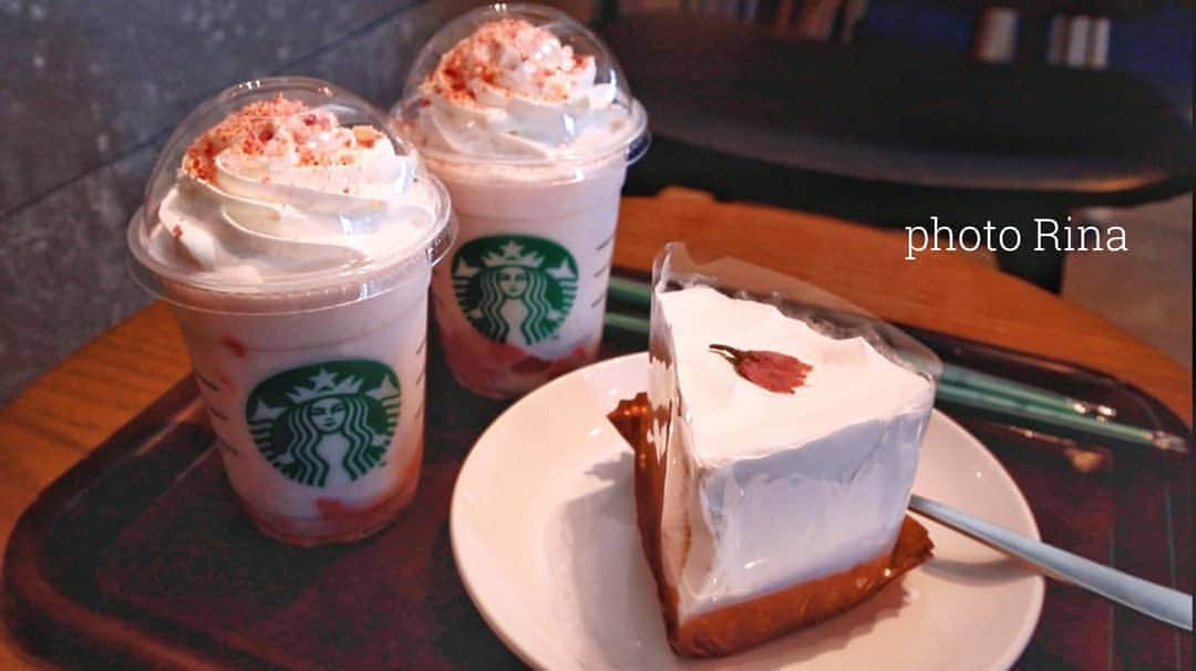 五月女璃奈のインスタグラム：「STARBUCKSで幻のレシートが当選…☕✨. : : : : 正式名称は「カスタマーヴォイスクーポン(cvクーポン)」と言うみたい💓. : かなり激レアとのことですが。。 : : 初めてのことで何がなんだかわからなかったけど店員さんが一番驚いて、一番喜んでくれていたので、なんだか私も嬉しいです…😌💕. : : (( #スタバ #フラペチーノ #さくら  #cv #cvクーポン #カスタマーヴォイスクーポン #starbucks #starbuckscoffee #starbucksjapan #シフォンケーキ ))」