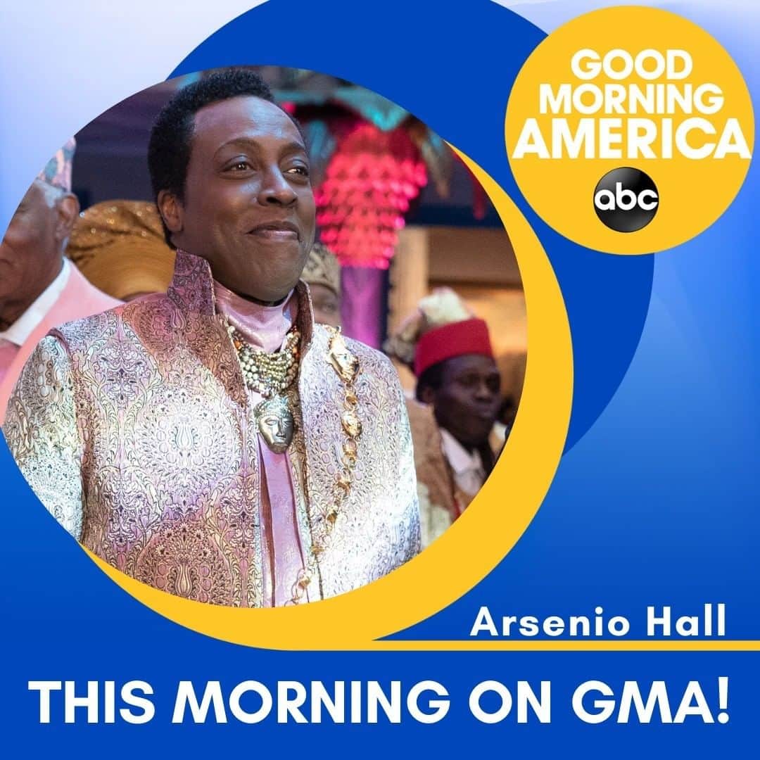 Good Morning Americaさんのインスタグラム写真 - (Good Morning AmericaInstagram)「THIS MORNING ON GMA: Arsenio Hall talks #Coming2America" and more, LIVE!」2月22日 19時00分 - goodmorningamerica