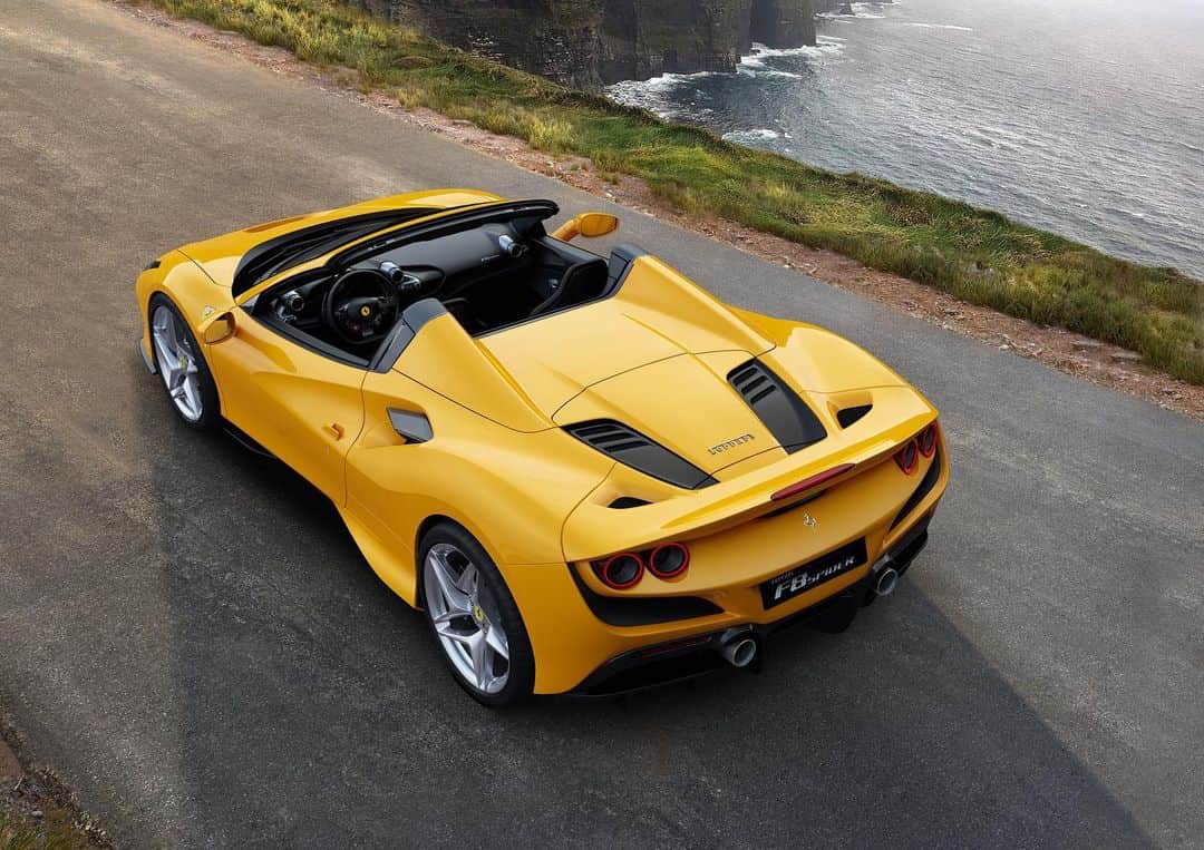 Ferrari APACのインスタグラム：「There’s just something so alluring about a drop-top with the freedom and spontaneity that comes with it.  The #FerrariF8Spider unleashes its power instantaneously with zero turbo lag, ready to satisfy the wild at heart.」