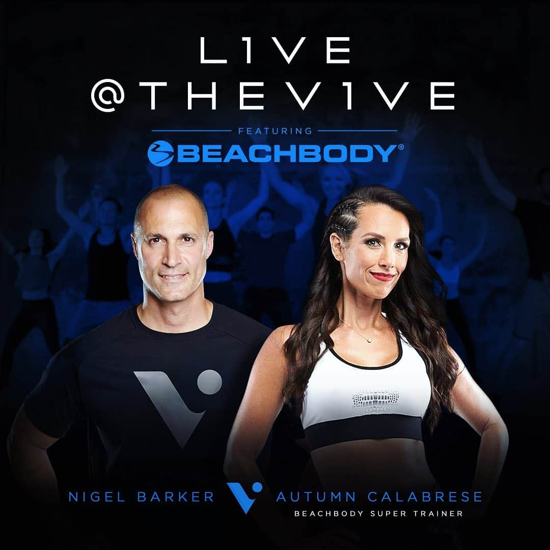 ナイジェル・バーカーのインスタグラム：「LIVE at FIVE @theV1VE with @beachbody Super Trainer @autumncalabrese - the creator of such breakthrough fitness and nutrition programs as 21 Day Fix®, 80 Day Obsession®, and Ultimate Portion Fix®. Beachbody® is the force behind some of the most popular online workouts in the world, Join me as I chat with Autumn today at 5pm EST on @thev1ve about how it all happened, what it takes and what’s next!   Also Check out their free sample 9 Week Control Freak work out —all you need to do is set up a free account on BOD to access! Link in stories!! 💥⚡️💥 - https://www.beachbodyondemand.com/programs/9-week-control-freak/start-here」