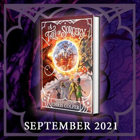 クリス・コルファーさんのインスタグラム写真 - (クリス・コルファーInstagram)「Happy to announce #ATaleOfSorcery, the third book in #TheTaleOfMagicSeries, will be out this September! Can’t wait for you to see what Brystal, Lucy, and the other witches and fairies are up to this time! Link in bio to preorder.」2月23日 5時03分 - chriscolfer