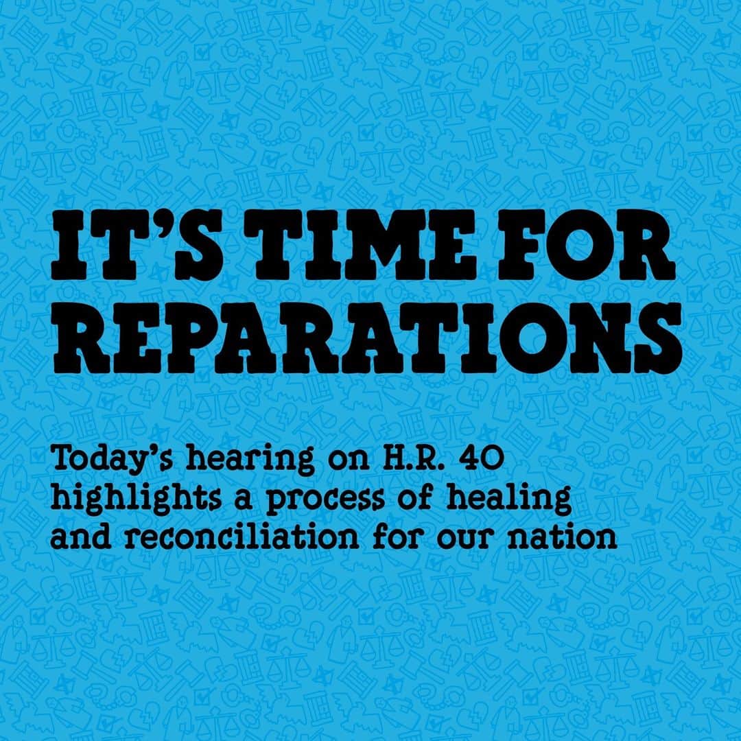 Ben & Jerry'sさんのインスタグラム写真 - (Ben & Jerry'sInstagram)「The insurrection at the United States Capitol on January 6 was a dramatic and shocking reminder that white supremacy and racism are still ingrained in our country. America’s unwillingness to acknowledge and atone for nearly 400 years of slavery and legalized segregation continues to rip the moral fabric of society apart—we must have the courage to confront the truth. That’s why we support the concept of reparations for the descendants of slaves and those impacted by slavery. This week, and for only the second time in history, Congress held a hearing on H.R. 40, legislation that would establish a federal commission to study and develop reparation proposals for African Americans. Our CEO penned an op-ed in support of H.R. 40, read it at the link in our bio.」2月23日 6時01分 - benandjerrys