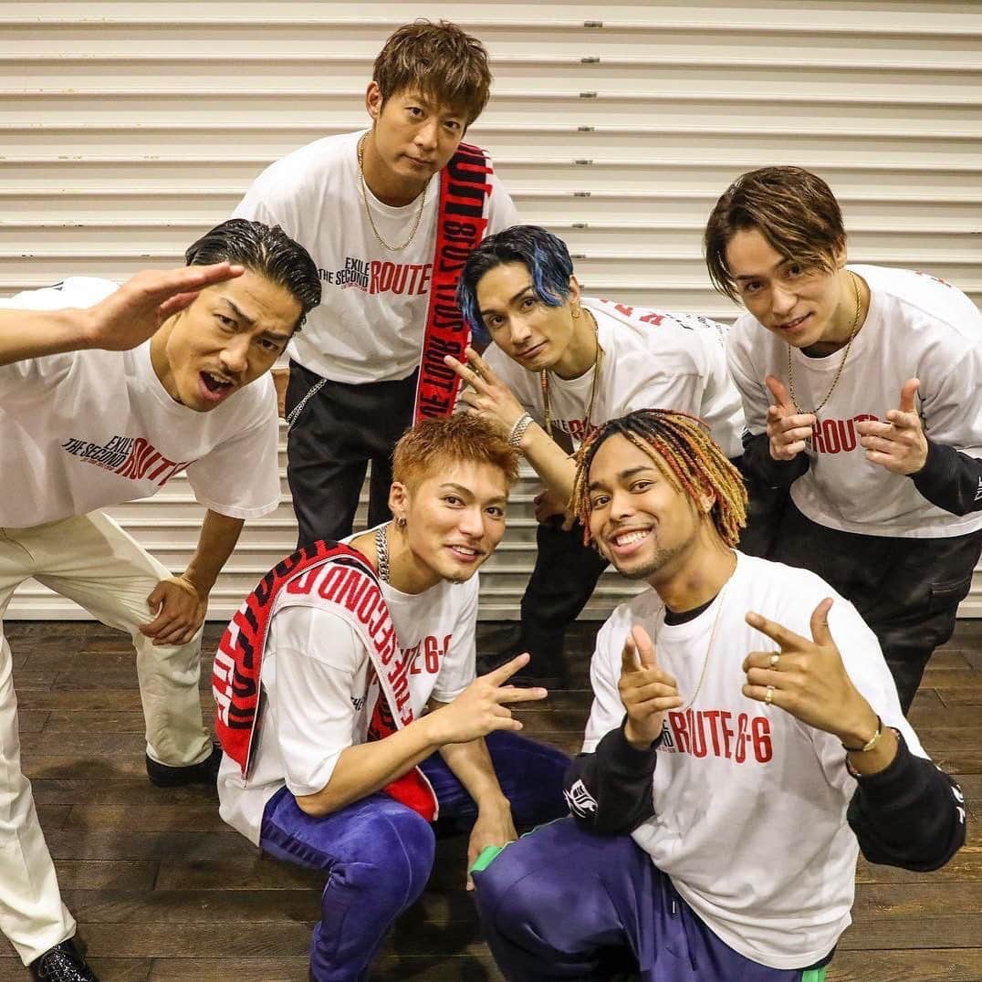 のインスタグラム：「２月22日💡  EXILE THE SECOND DAY😄✨  またみなさんに会えますように🙏✨  いつもありがとうございます😊✨✨✨」