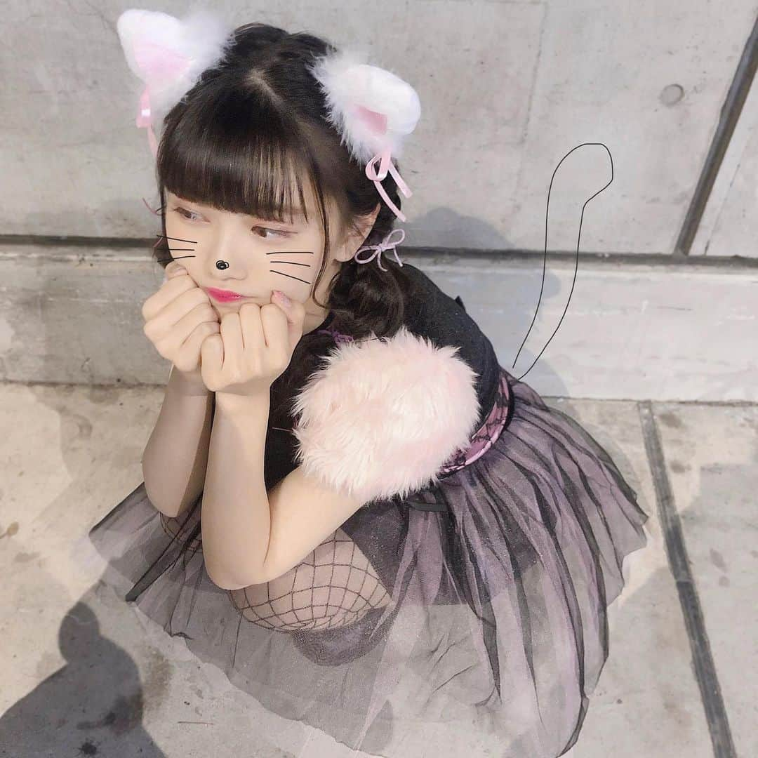 大場結女さんのインスタグラム写真 - (大場結女Instagram)「前世はねこにゃんっ🎀  #猫の日#ねこ#ねこすたぐらむ #猫コスプレ#にゃんすたぐらむ #にゃんだふるらいふ #コスプレ#コスプレ女子 #猫耳」2月22日 21時45分 - yume.o__06