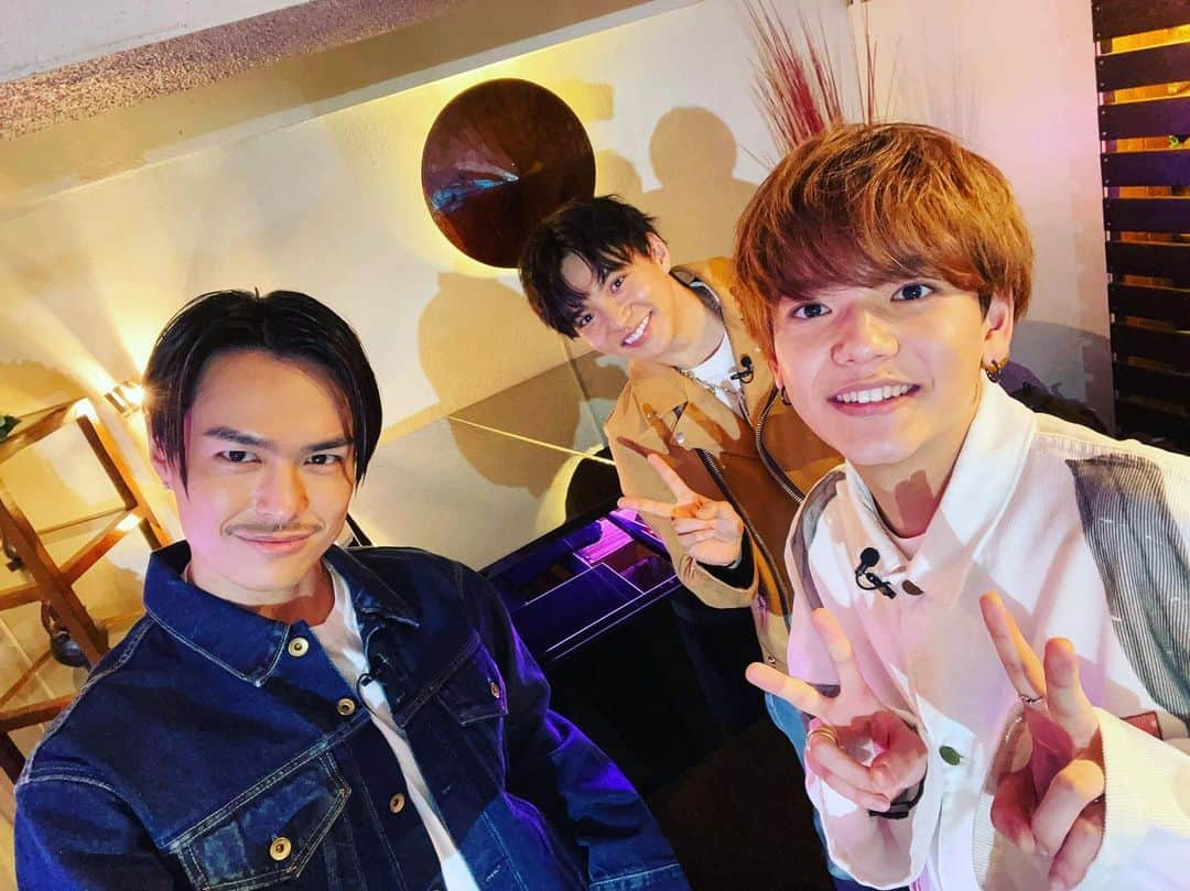 今市隆二さんのインスタグラム写真 - (今市隆二Instagram)「楽しかった✨ありがとう😁👍　@taiki_sato_official  @sotanakajima_official @cl_official_acc  #可愛い後輩達 #春頃」2月22日 21時55分 - jsbryuji_official