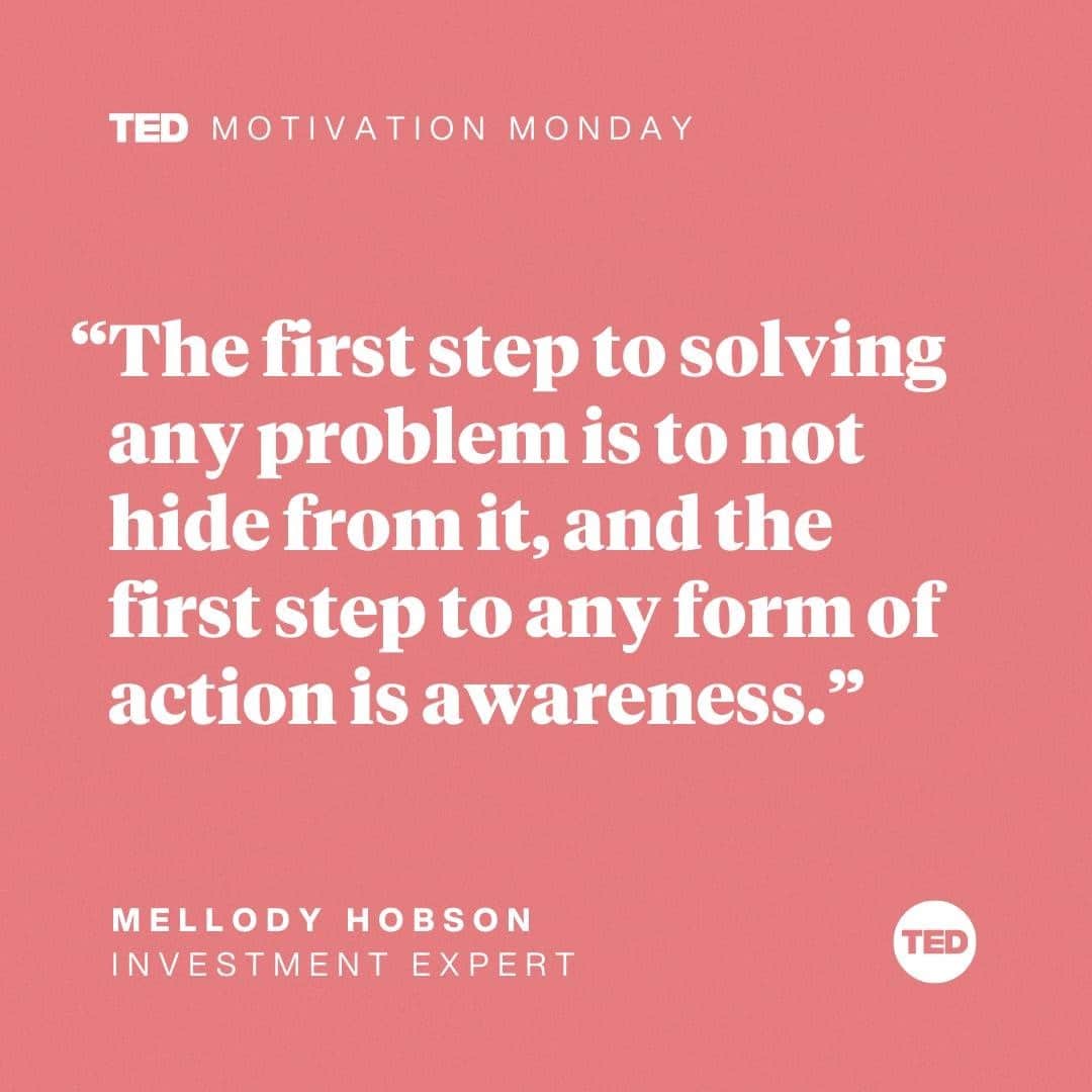 TED Talksのインスタグラム：「How do you deal with uncomfortable subjects? You start by facing them head on, says investment expert and diversity advocate @MellodyHobson. In her TED Talk, she explains that even though talking about race is difficult, we must do it if we want to make ourselves, our organizations and our communities better. "We cannot afford to be color blind," she says. "We have to be color brave ... We have to be willing to have proactive conversations about race with honesty and understanding and courage, not because it's the right thing to do, but because it's the smart thing to do." Visit the link in our bio to watch her full talk. #MondayMotivation」