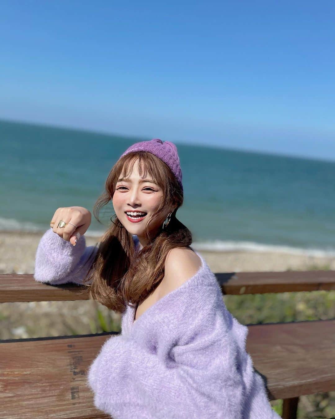 徐薇涵（Wei Han Xu）のインスタグラム：「我才發現自己那愛笑的眼睛👀 到底那時在講什麼 我笑到根本沒有眼睛呀🤣」