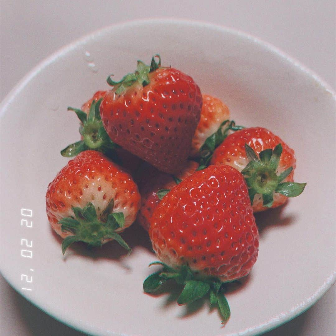 田中えれなのインスタグラム：「😋﻿ 🍓﻿ ﻿ ﻿ ﻿ ﻿ ﻿ #いちご #いちご狩り #いきたい  #photography #photo #strawberry #sweet #mylife #mylove #fff #camera #like #いいね返し #いいねした人で気になった人フォロー #데일리 #셀스타그램 #카페 #패션스타그램 #얼스타그램 #팔로우 #좋아요 #소통그램 #팔로미 #팔로우환영 #오오티디 #패션 #셀피  ﻿ ﻿」