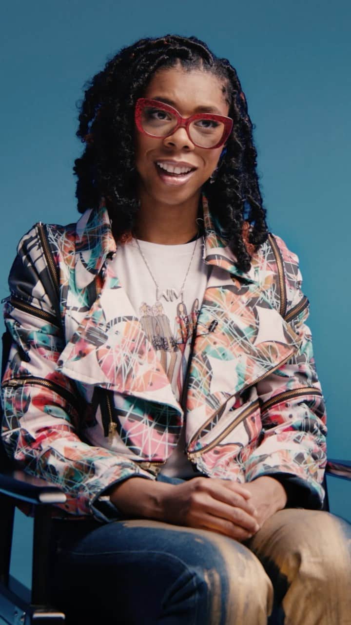 のインスタグラム：「To honor Black History Month, we sat down with fashion & textile designer @whitneymanney to hear her inspiring story.」
