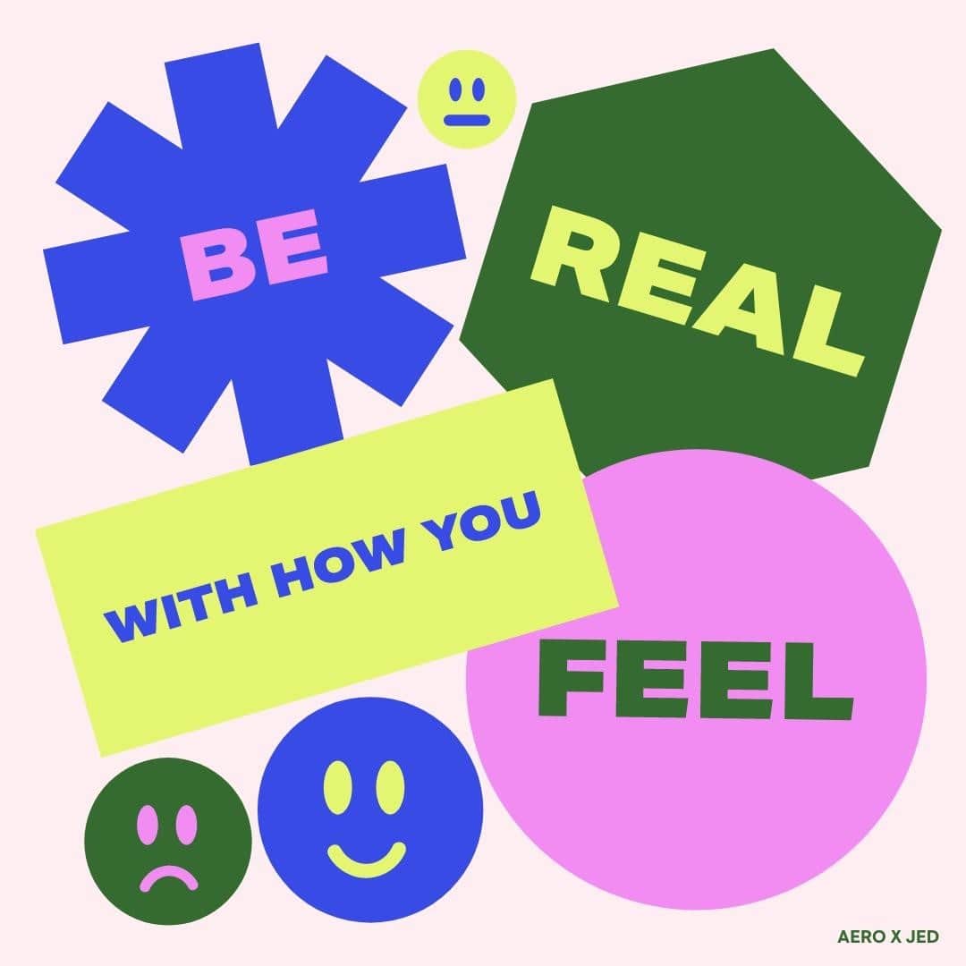 エアロポステールのインスタグラム：「#MentalHealthMonday reminder: Your feelings are always valid, be honest with yourself #AeroxJed #AeroWorld」