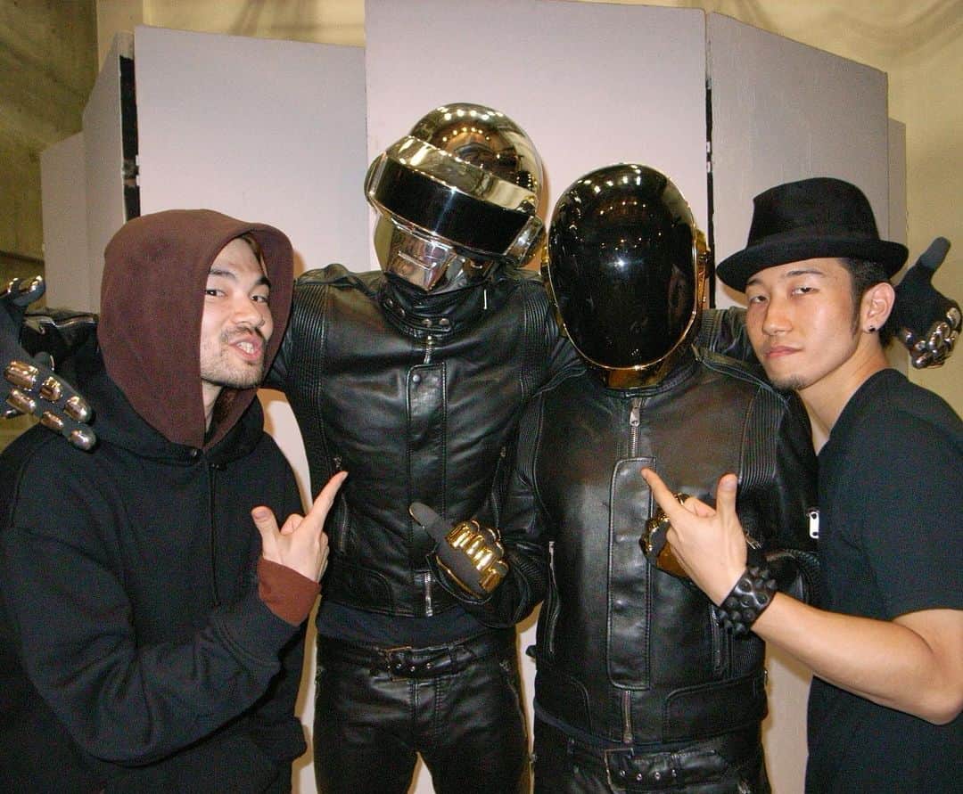 DJ DARUMAのインスタグラム：「#DaftPunk ♾♾ マジかよ、、、」