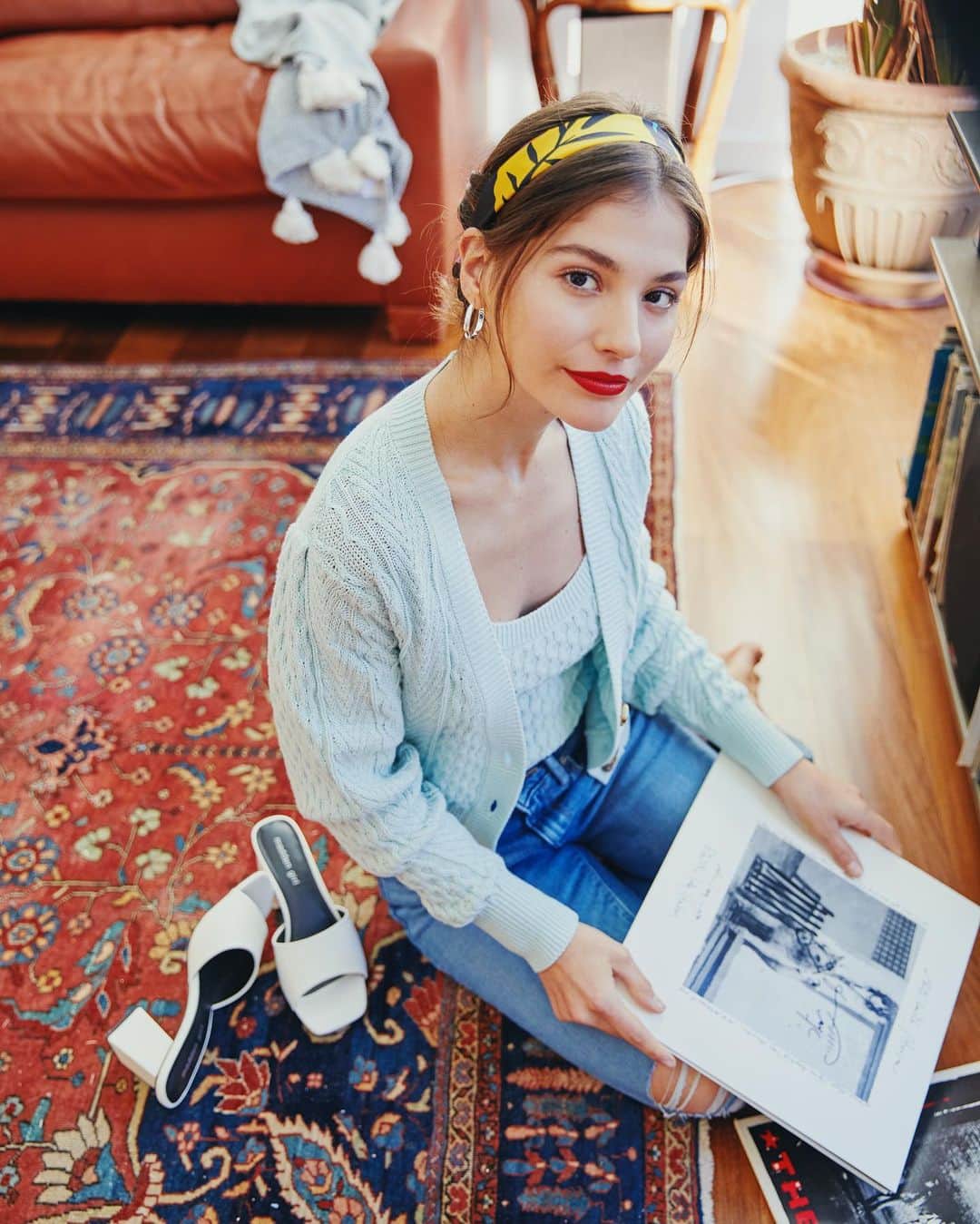 Macy'sのインスタグラム：「A new outfit will keep you feeling anything but blue 💙」