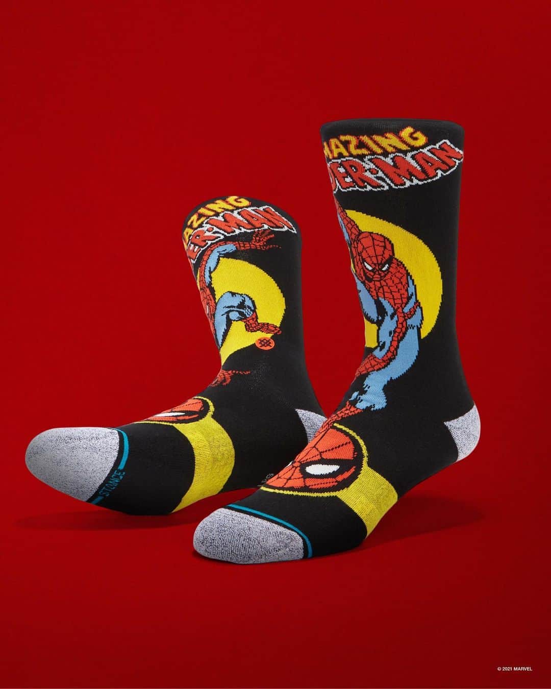 Stanceのインスタグラム：「Super Power Comfort 💪👊... Shop our new @marvel marvel marque styles available now on Stance.com.」