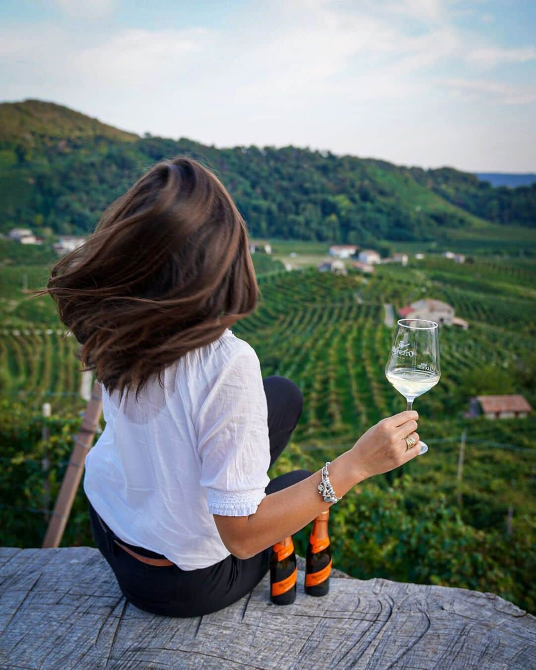 Mionetto USAさんのインスタグラム写真 - (Mionetto USAInstagram)「Not all those who wander are lost… our vision is clear since 1887: crafting the best Prosecco.  . . #Mionetto #Prosecco #Mionettoprosecco #view #vineyard #vineyards #winery #grapes #grape #vine #glassware #monday #orange #outdoor #sunnyday #sky #heritage #dreamer #wine #wines #winetasting #vineyardvines #dream #passion #quality #italy #italia」2月23日 2時05分 - mionettoproseccousa