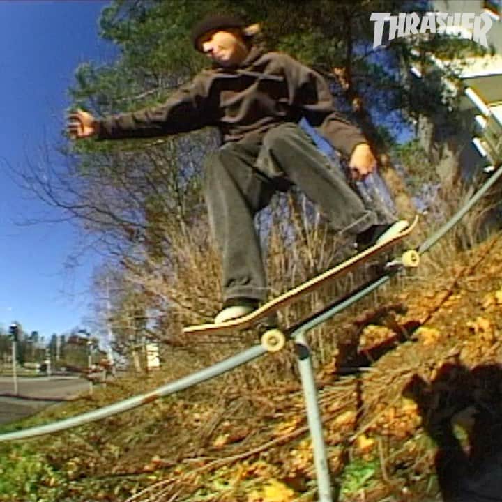 スラッシャーのインスタグラム：「Dynamic Duo @jaakkoojanen & @eetutoropainen 🤝 Now playing on the Thrasher app 📲」