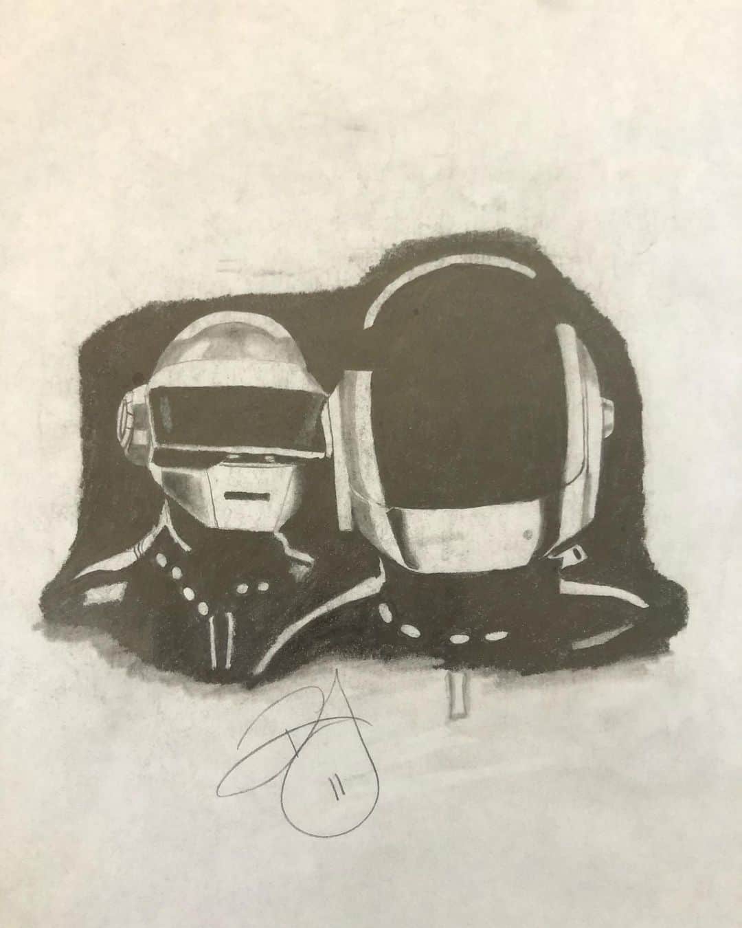 RJ Punoのインスタグラム：「Thank you for the memories.   Daft Punk Forever」