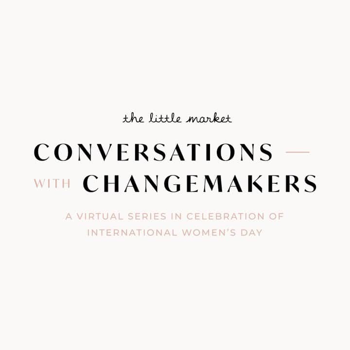 The Little Marketのインスタグラム：「We’re beyond thrilled to announce our first-ever virtual series in celebration of International Women’s Day: Conversations with Changemakers. Join us starting March 8th as we bring together activists, celebrities, and influencers, learn, and inspire one another and you through a series of thought-provoking conversations.  ⠀⠀⠀⠀⠀⠀⠀⠀⠀ The event is FREE and available online to everyone, everywhere. Register now to be the first to receive speaker announcements, event schedules, panel topics, and more. Link in bio. ✨」