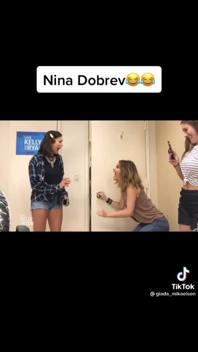 のインスタグラム：「Ahaha 😂😂 Follow for more -> @ninadobrev     #nina #ninadobrev #iansomerhalder #thevampirediaries #elenagilbert #katherinepierce #damonsalvatore #delena #nian #theoriginals #rebekahmikaelson #carolineforbes #theoriginals #hayleymarshall #klausmikaelson #elijahmikaelson #stefansalvatore #paulwesley #mikaelson #salvatore #hopemikaelson #legacies #vampirediaries #vampirediariesedits #stelena #steferine」