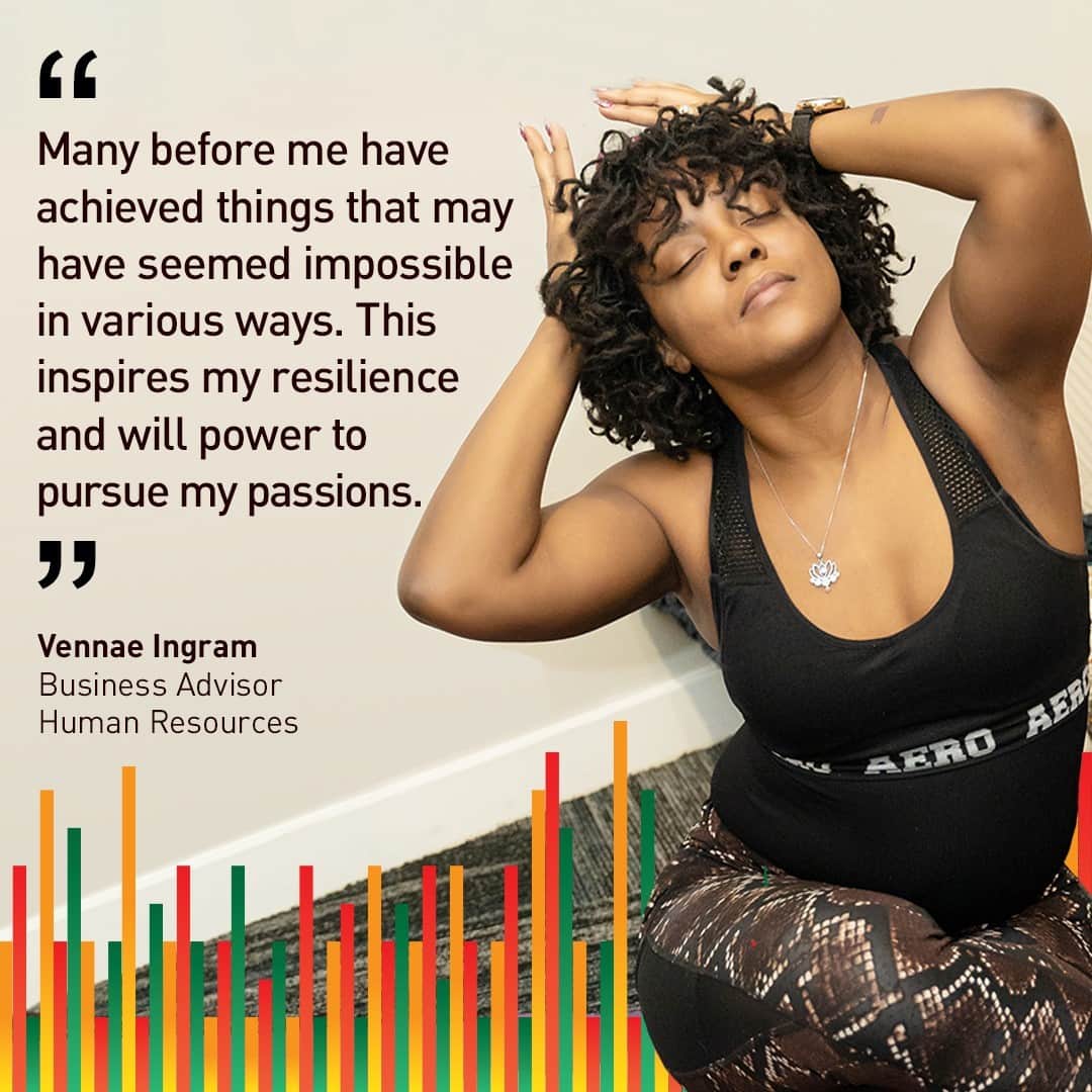 Panasonicのインスタグラム：「Did you know Rosa Parks, most commonly known as the first lady of civil rights, was also an avid yoga practitioner?  In celebration of #BlackHistoryMonth, Vennae shares how this and more inspires her own resilience and will power to pursue her passions. #LifeAtPanasonic」