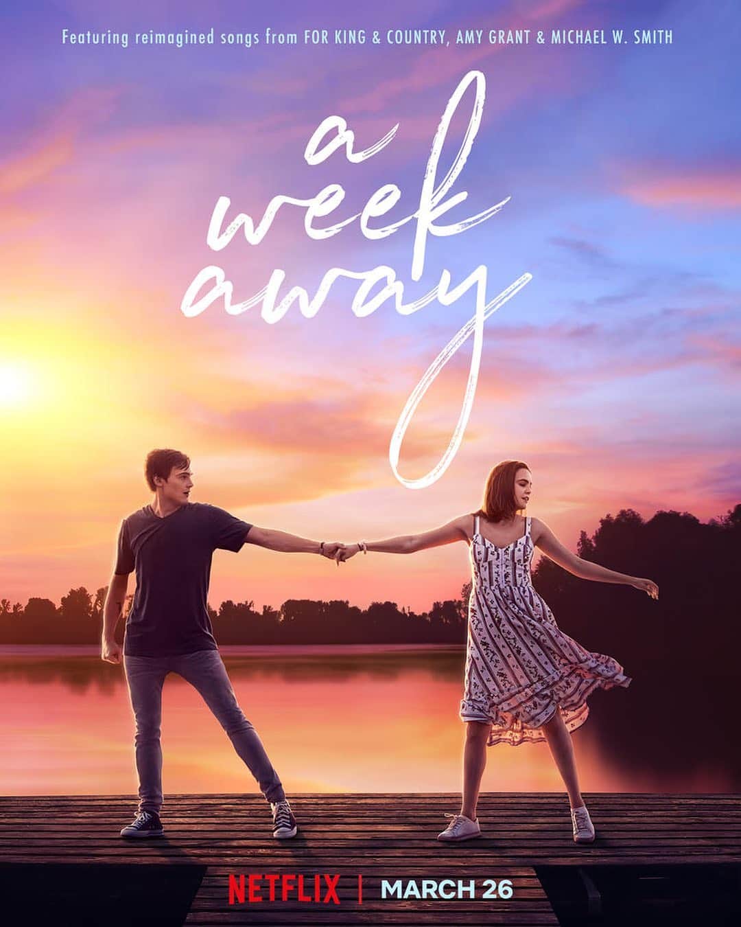 ベイリー・マディソンのインスタグラム：「We are A (few) Weeks Away from the Best Thing Ever. #AWeekAway is coming to @netflix on March 26!!! ❤️❤️」