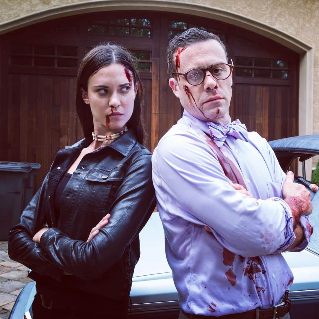 オデット・アナブルのインスタグラム：「Banshee is heading to @hbomax, do yourselves a favor and watch this if you haven’t already. You can stream all 4 seasons tomorrow the 23rd!Thank you @tropperj & @gregyaitanes for trusting me with the legend that was Nola Longshadow. *Spoiler Alert* I go out in the most epic fight scene and I’ll forever be grateful to my partner in crime @mattyrauch for going beast mode on this with me while we trained for about 2 months together. I will forever be a #fanshee」