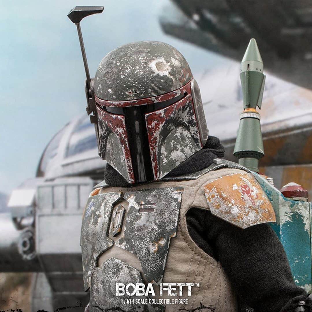 HYPEBEASTさんのインスタグラム写真 - (HYPEBEASTInstagram)「#hypeAF: @hottoyscollectibles has just unveiled its latest Boba Fett figure from "The Mandalorian." The incredibly detailed model boasts weathered armor resembling his escape from the Sarlacc pit, and includes his signature jetpack, flamethrower gauntlets, blaster pistol, and more. On top of the armored Boba Fett, Hot Toys is also offering a deluxe edition set that comes with a second figure, depicting the bounty hunter in his robed appearance. Both figures are available for pre-order now.⁠⁠ Photo: Hot Toys」2月23日 6時51分 - hypebeast
