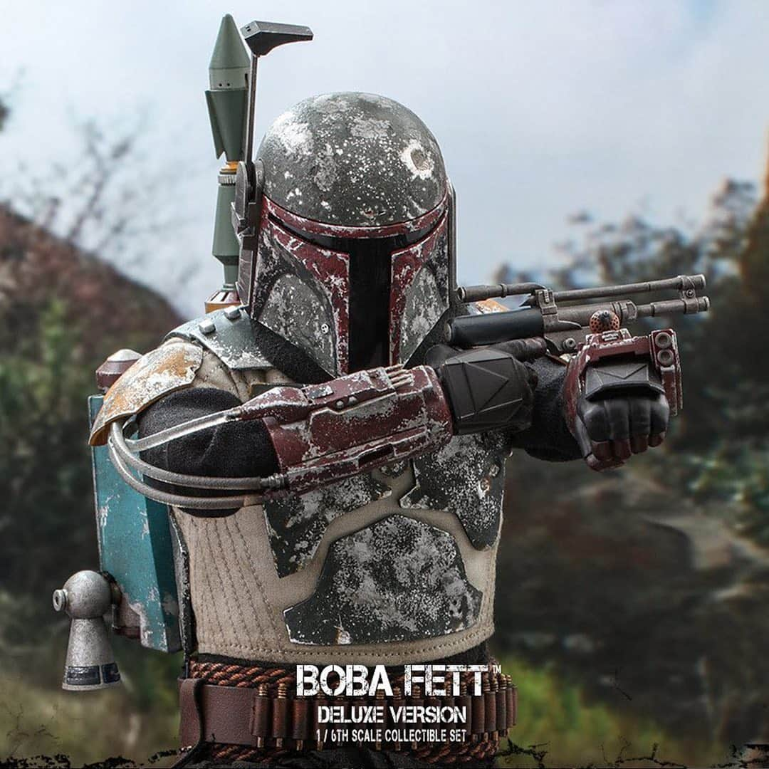 HYPEBEASTさんのインスタグラム写真 - (HYPEBEASTInstagram)「#hypeAF: @hottoyscollectibles has just unveiled its latest Boba Fett figure from "The Mandalorian." The incredibly detailed model boasts weathered armor resembling his escape from the Sarlacc pit, and includes his signature jetpack, flamethrower gauntlets, blaster pistol, and more. On top of the armored Boba Fett, Hot Toys is also offering a deluxe edition set that comes with a second figure, depicting the bounty hunter in his robed appearance. Both figures are available for pre-order now.⁠⁠ Photo: Hot Toys」2月23日 6時51分 - hypebeast