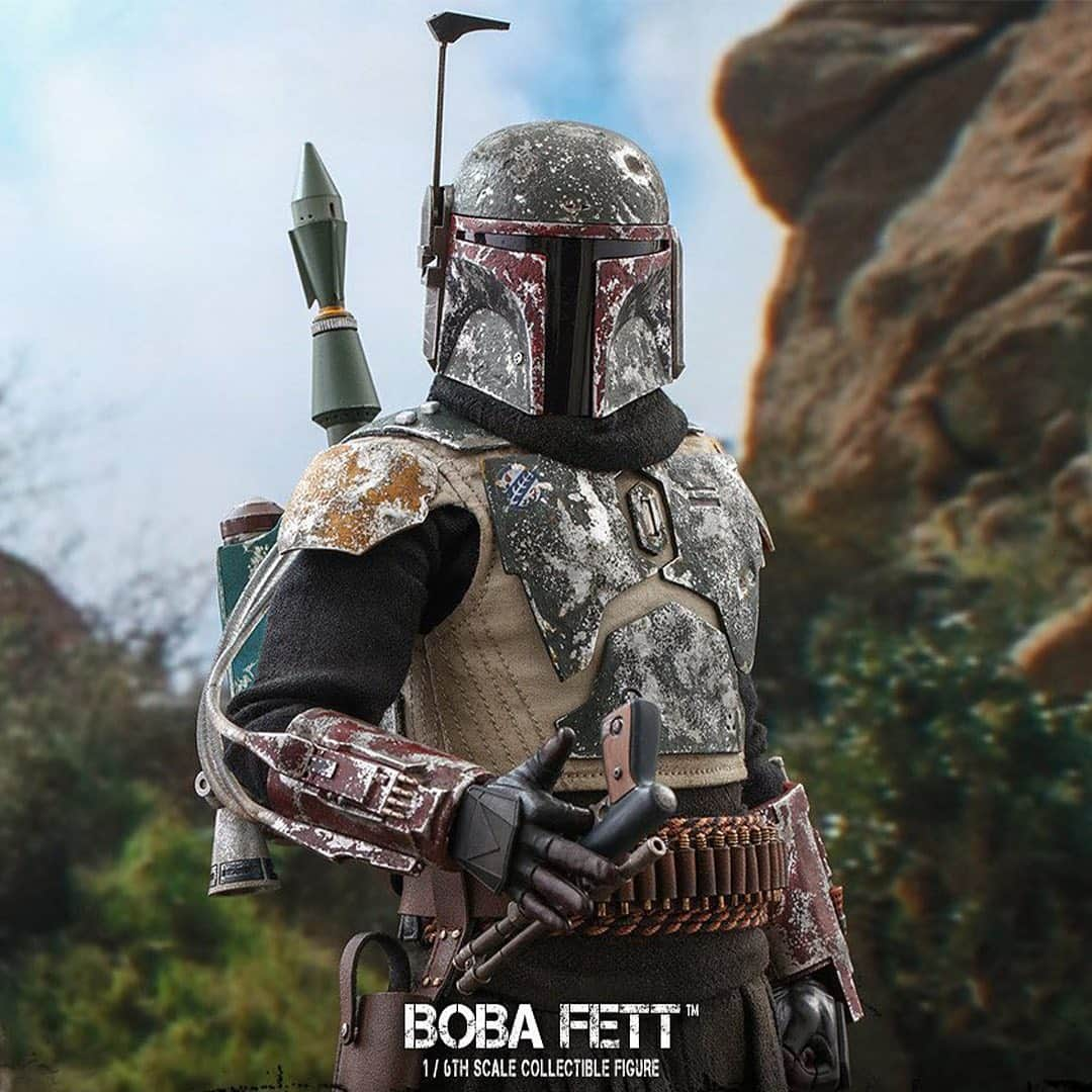 HYPEBEASTさんのインスタグラム写真 - (HYPEBEASTInstagram)「#hypeAF: @hottoyscollectibles has just unveiled its latest Boba Fett figure from "The Mandalorian." The incredibly detailed model boasts weathered armor resembling his escape from the Sarlacc pit, and includes his signature jetpack, flamethrower gauntlets, blaster pistol, and more. On top of the armored Boba Fett, Hot Toys is also offering a deluxe edition set that comes with a second figure, depicting the bounty hunter in his robed appearance. Both figures are available for pre-order now.⁠⁠ Photo: Hot Toys」2月23日 6時51分 - hypebeast