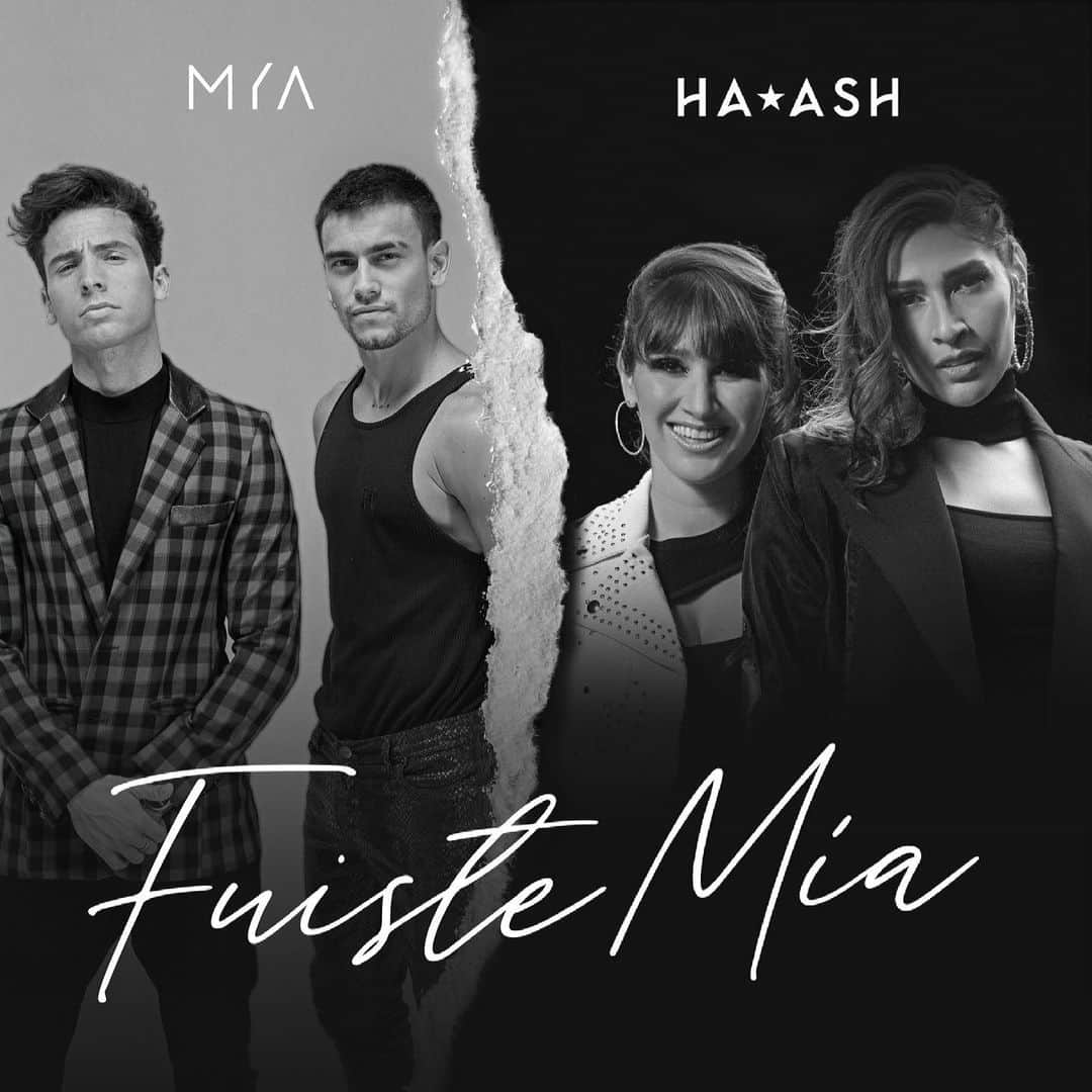 Ha-Ashのインスタグラム：「FUISTE MÍA • @mya_musica x @haashoficial •25//02//21 💃🏻💃🏼」