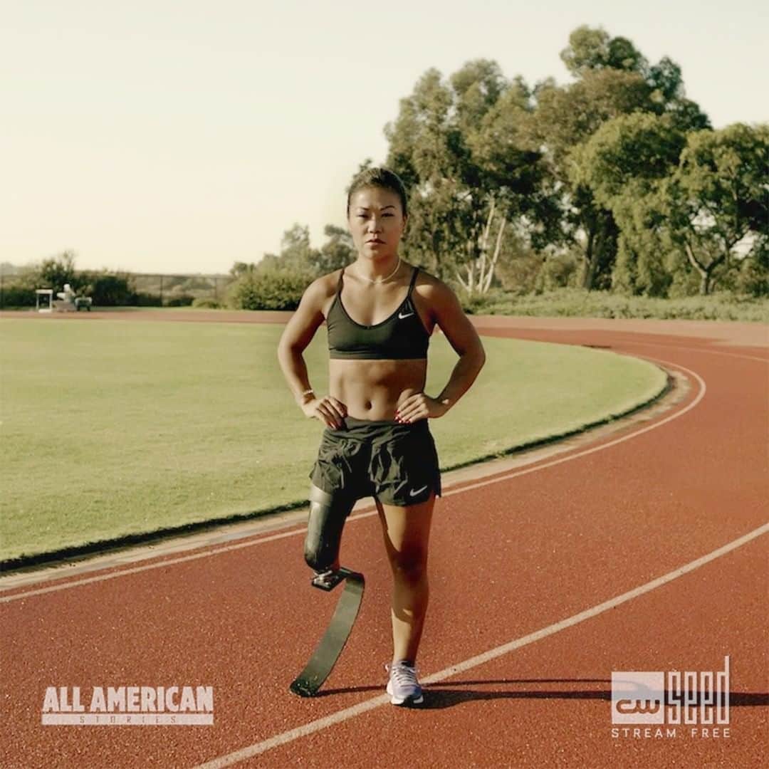 The CWのインスタグラム：「Determination on and off the track. Meet Paralympian @scoutbassett on #AllAmericanStories, streaming free on @cwseed!」