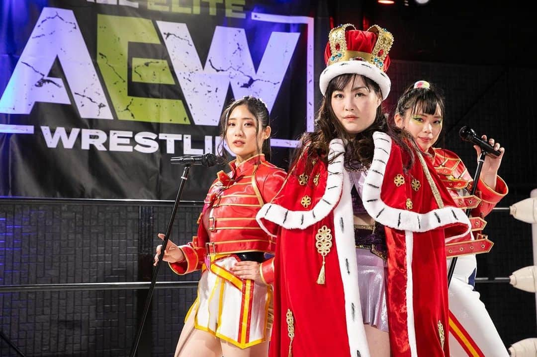 さくらえみのインスタグラム：「We’ll make a New Era, we’ll keep moving forward, in the name of Her Highness.   #AEWWomensTournament #AEW #chocopro #prowrestling #女子プロレス #プロレス」