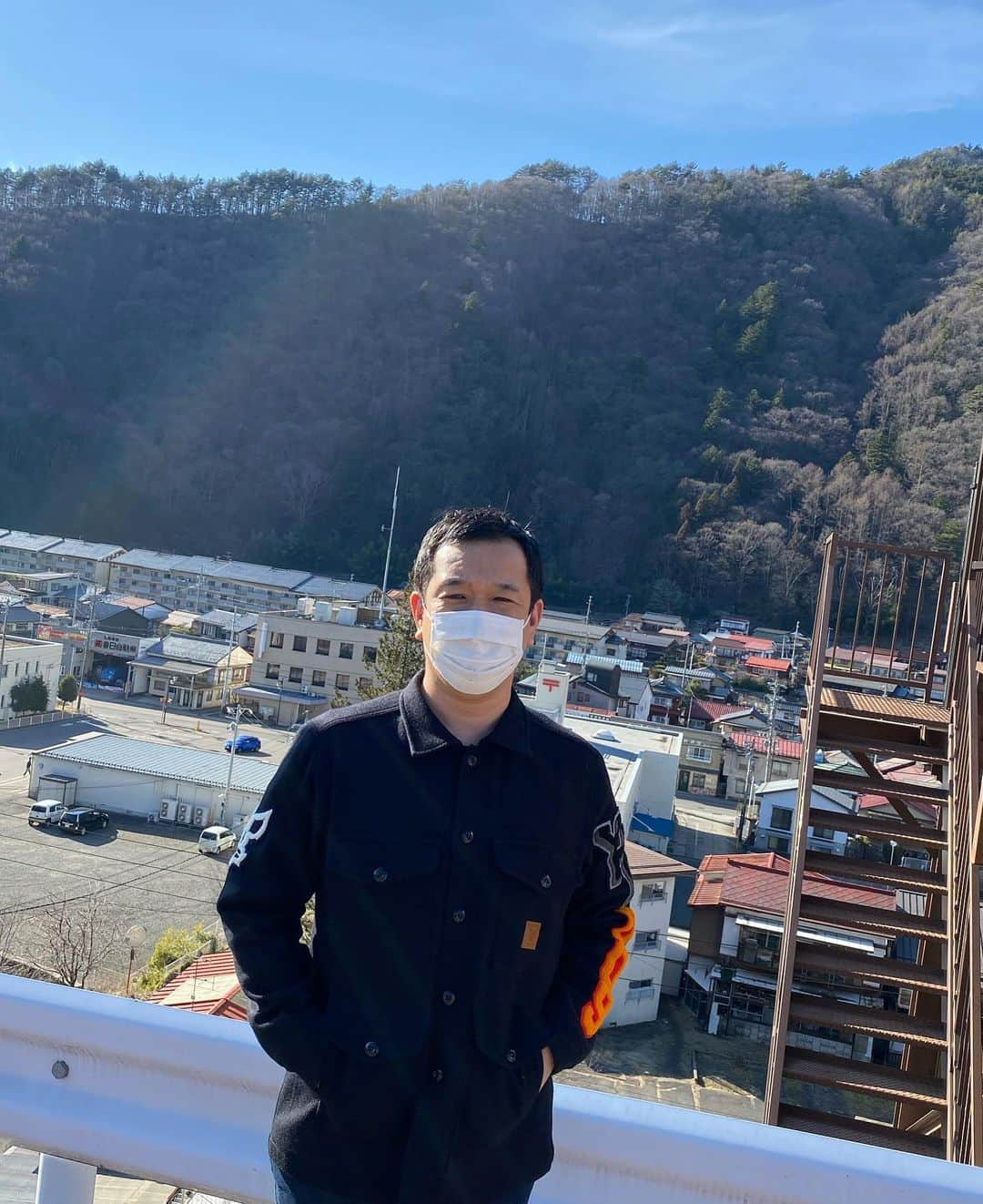 武智正剛さんのインスタグラム写真 - (武智正剛Instagram)「今日は長野県木曽福島で漫才させてもらいました。 #木曽福島 #蕎麦や登山やスキー #空気が綺麗 #景色が綺麗 #宿に泊まりたかったなぁ #スーパーマラドーナ武智 #プラスマイナス兼光」2月23日 15時35分 - supamaradonatake