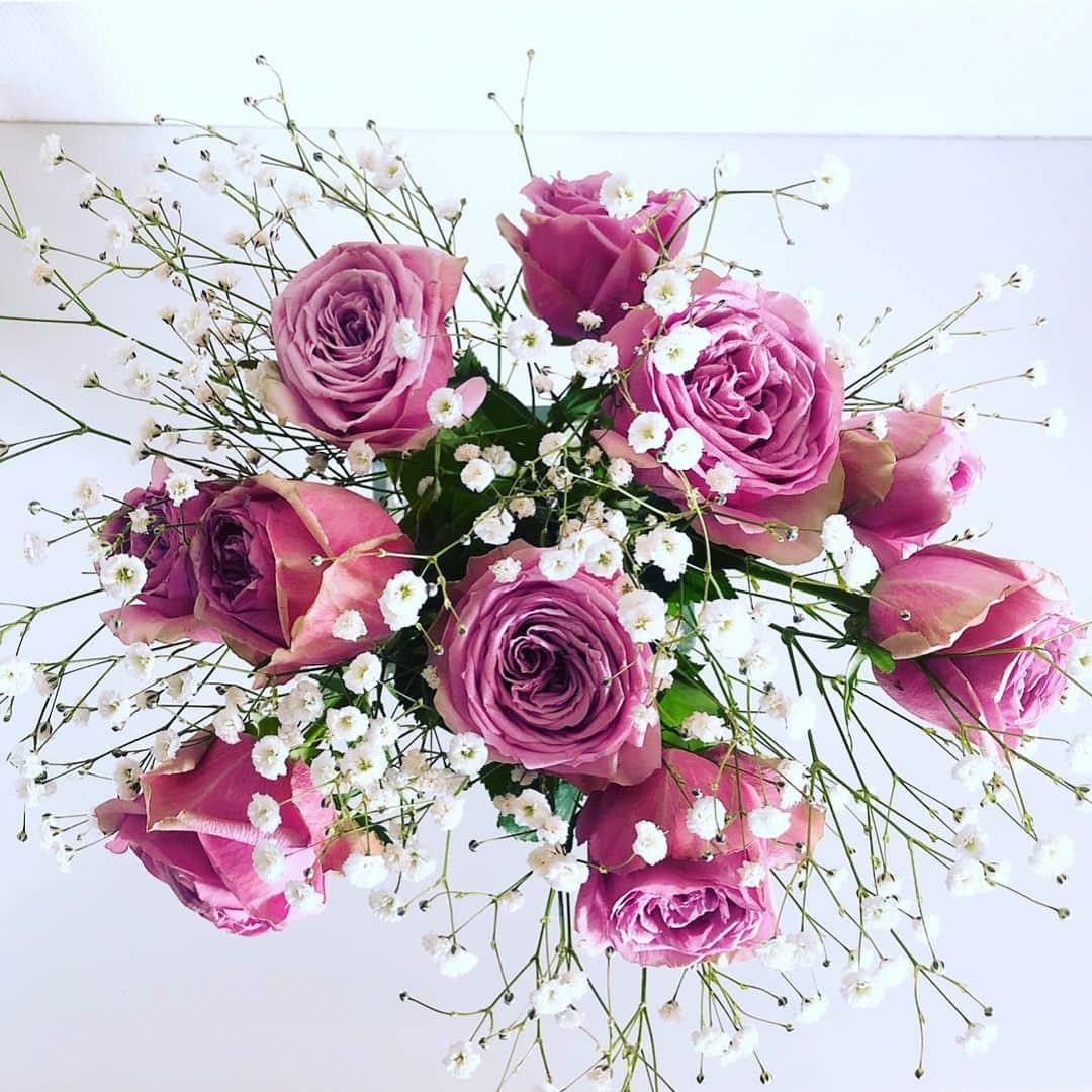 杏子さんのインスタグラム写真 - (杏子Instagram)「. 今日の . 🟪 #VIOLET   #バラ . #紫 . #rose  . お花はいーなぁ💕」2月23日 10時33分 - kyoko_anzu