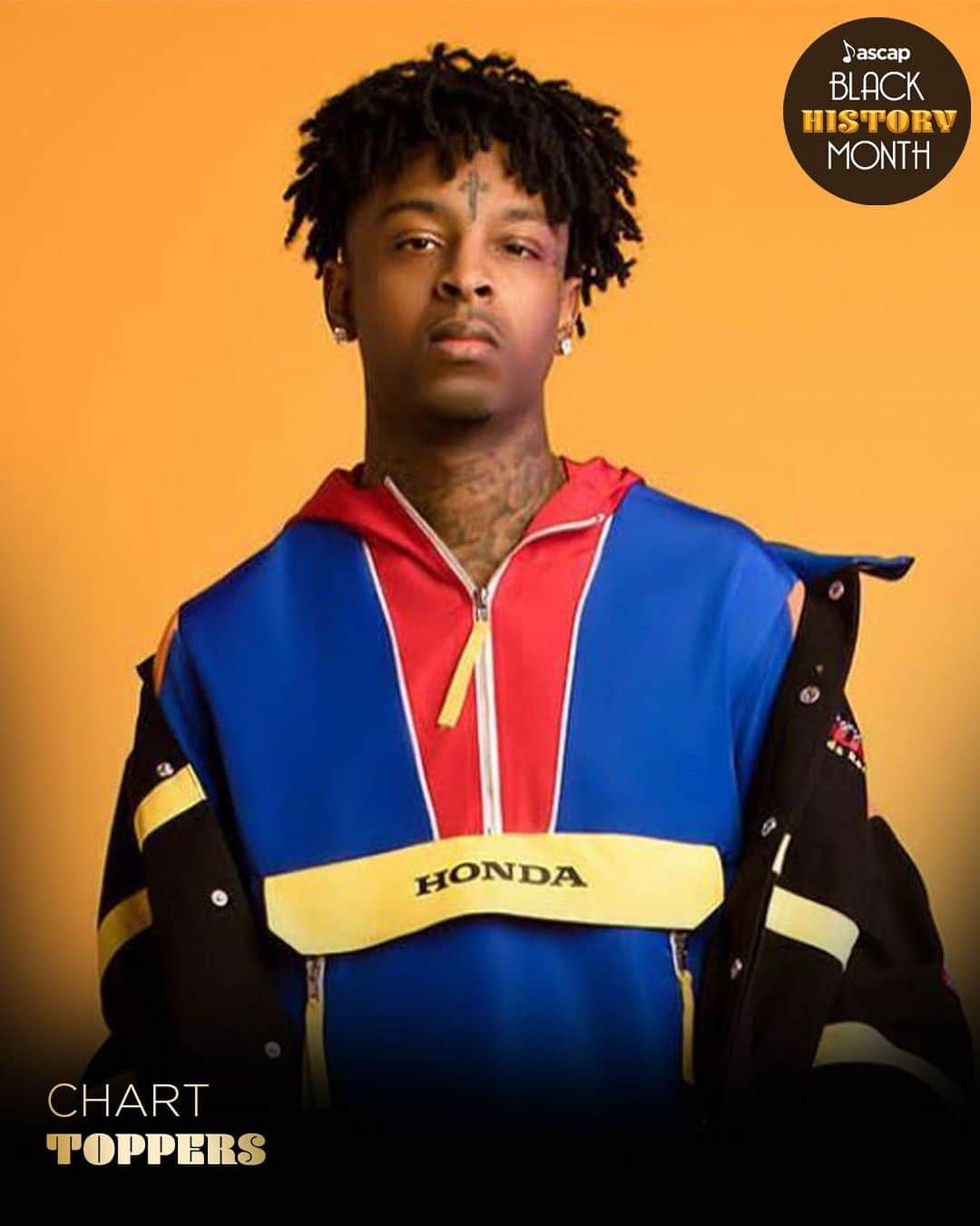 ASCAPさんのインスタグラム写真 - (ASCAPInstagram)「@21savage started 2020 w/ a #GRAMMYs win for “A Lot” and ended it as Q4 2020's biggest songwriter - w/ 21 gold & platinum RIAA certifications between October & December 2020. 24/7 #savagemode for this killer rapper-writer with a Midas touch. #BlackHistoryMonth」2月23日 11時29分 - ascap