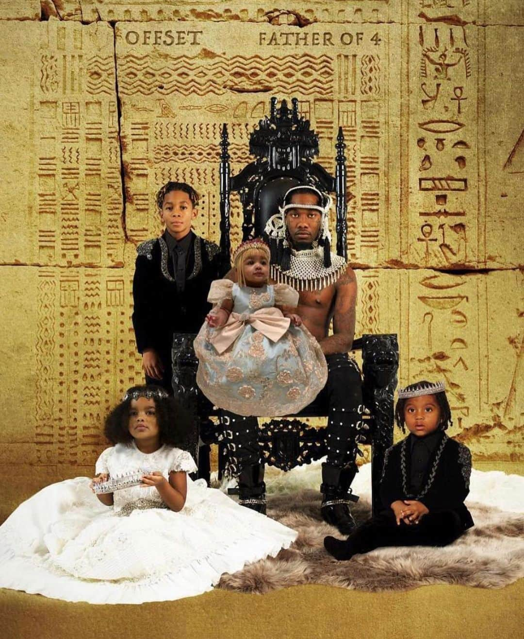 Migosさんのインスタグラム写真 - (MigosInstagram)「Happy Anniversary To @offsetyrn Debut Album “Father Of 4” !」2月23日 11時57分 - migos