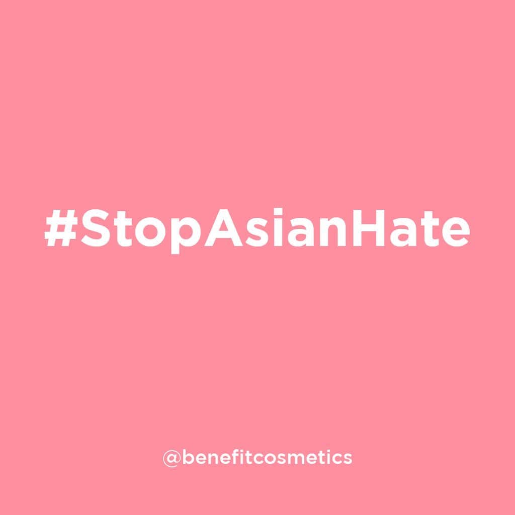 Benefit Cosmeticsのインスタグラム：「Amid the COVID-19 pandemic, anti-Asian violence is at an all-time high. We are horrified by the alarming rise in anti-Asian hate crimes around the world and in our own backyard of the San Francisco Bay Area. Racism, discrimination, and xenophobia have no place in our communities, and we will always lend our voice to amplify those being unjustly silenced.  We stand united in the fight against racism and remain committed to fostering a safe, inclusive community for all.  To learn about more ways to take action and help #StopAsianHate, please see the resources linked below: @stopaapihate @apexforyouth https://www.asianamtoolkit.org https://www.advancingjustice-aajc.org/covid19」