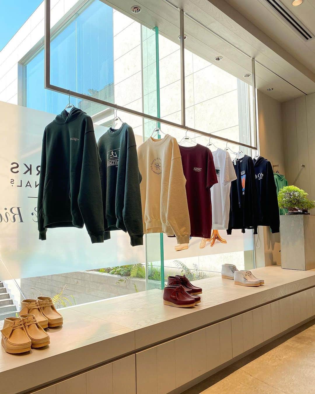 のインスタグラム：「#clarks #sportyandrich #H_beautyandyouth @h_beautyandyouth  #BEAUTYANDYOUTH #Unitedarrows」