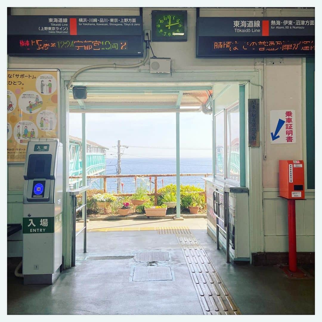 kumikoさんのインスタグラム写真 - (kumikoInstagram)「こんなに癒しでしかない駅もない。」2月23日 12時28分 - makudeco