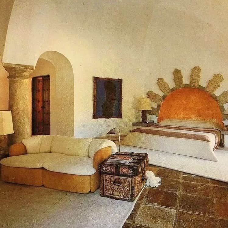 Meganのインスタグラム：「Mexico dreaming ☀️ by architect  Alex Possenbächer via 〰 @sashabab  . . . . #interiordesign #interiorstyling #mexico #homedecor #architecturaldigest」