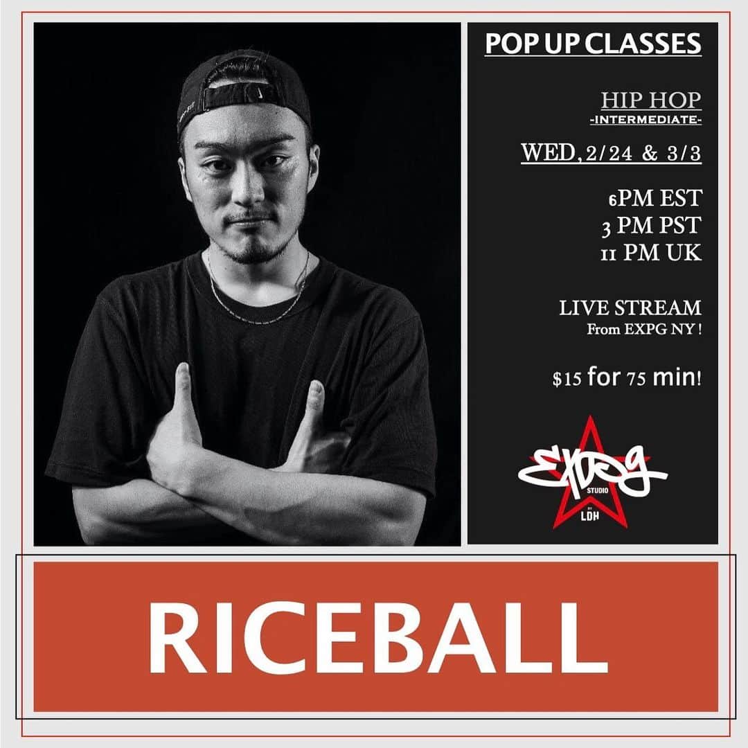 EXILE PROFESSIONAL GYMさんのインスタグラム写真 - (EXILE PROFESSIONAL GYMInstagram)「SAVE THE DATE’s!! Wednesday, February 24th & March 3rd !  6 pm EST  Your favorite @rice6all is back!!!!😍😍🔥🔥🔥🔥🔥🔥🔥🔥🔥🔥🔥 You won’t wanna miss his classes ! 😍😍😍😍 . 😍😍😍😍😍😍😍😍😍😍  . . 😍😍😍😍👏🏽👏🏽👏🏽👏🏽👏🏽👏🏽 . Registration is open !!! . How to book🎟 ➡️Sign in through MindBody (as usual) ➡️15 minutes prior to class, we will email you the private link to log into Zoom, so be sure to check your email! ➡️Classes will start on time, so make sure you pre register, have good wifi and plenty of space to safely dance! . . Zoom Tips🔥 📱If you plan to use your phone, download the Zoom app for the best experience. 🤫Please use the “mute” button when you are not speaking to prevent feedback. 💃You do not have to join displaying your video or audio, but we do encourage it so teachers can offer personalized feedback and adjustments. . 🔥🔥🔥🔥🔥🔥🔥🔥🔥 . #expgny #onlineclasses #newyork #dancestudio #danceclasses #dancers #newyork #onlinedanceclasses」2月23日 12時49分 - expg_studio_nyc